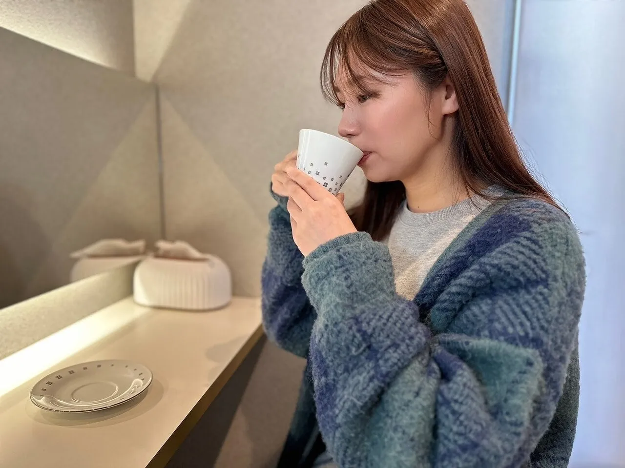 ハーブティーでゆったり♪